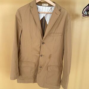J. Crew Men's Camel Lightweight Jacket - AS IS
